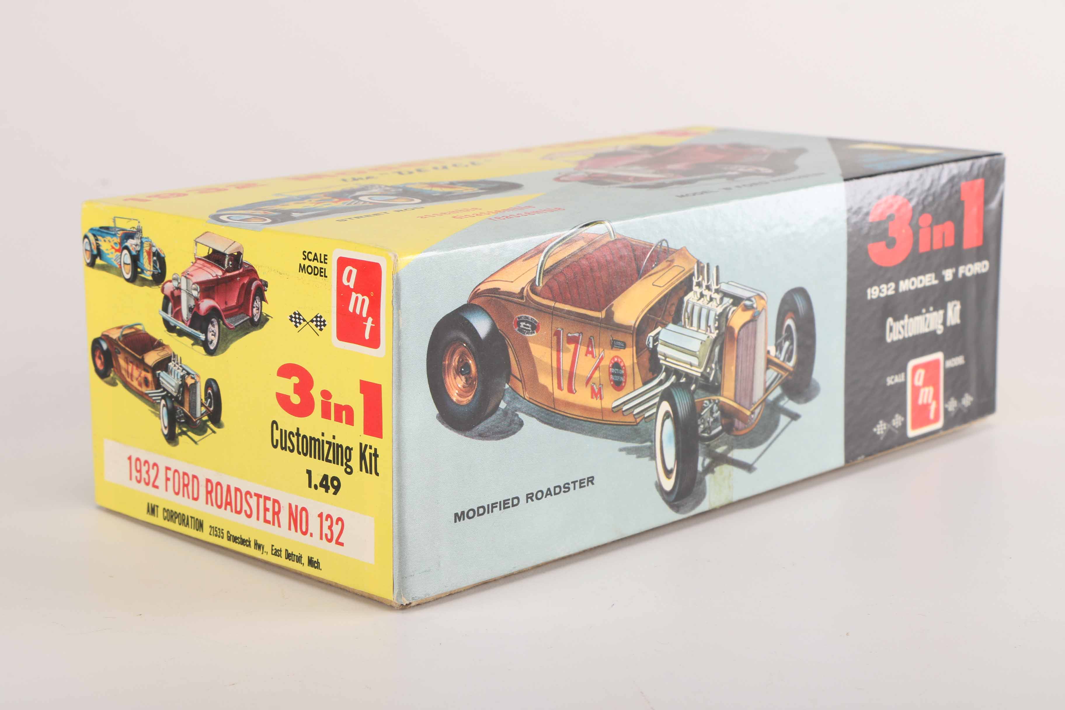 Vintage AMT Model Boxes