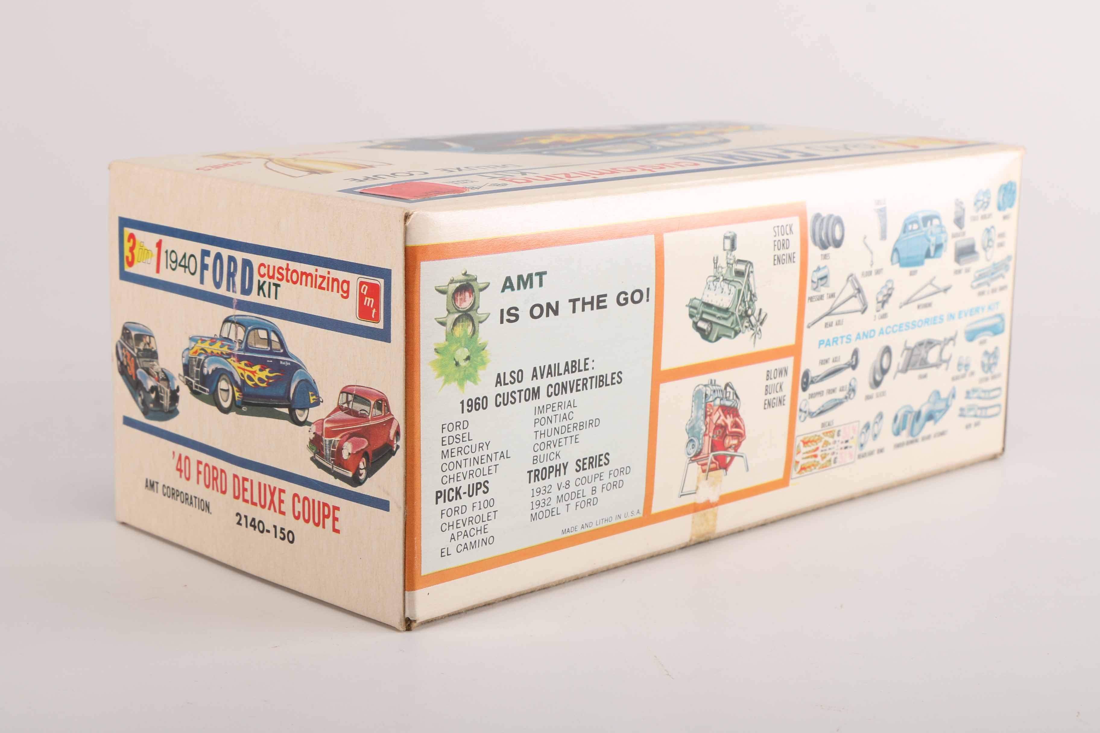 Vintage AMT Model Boxes