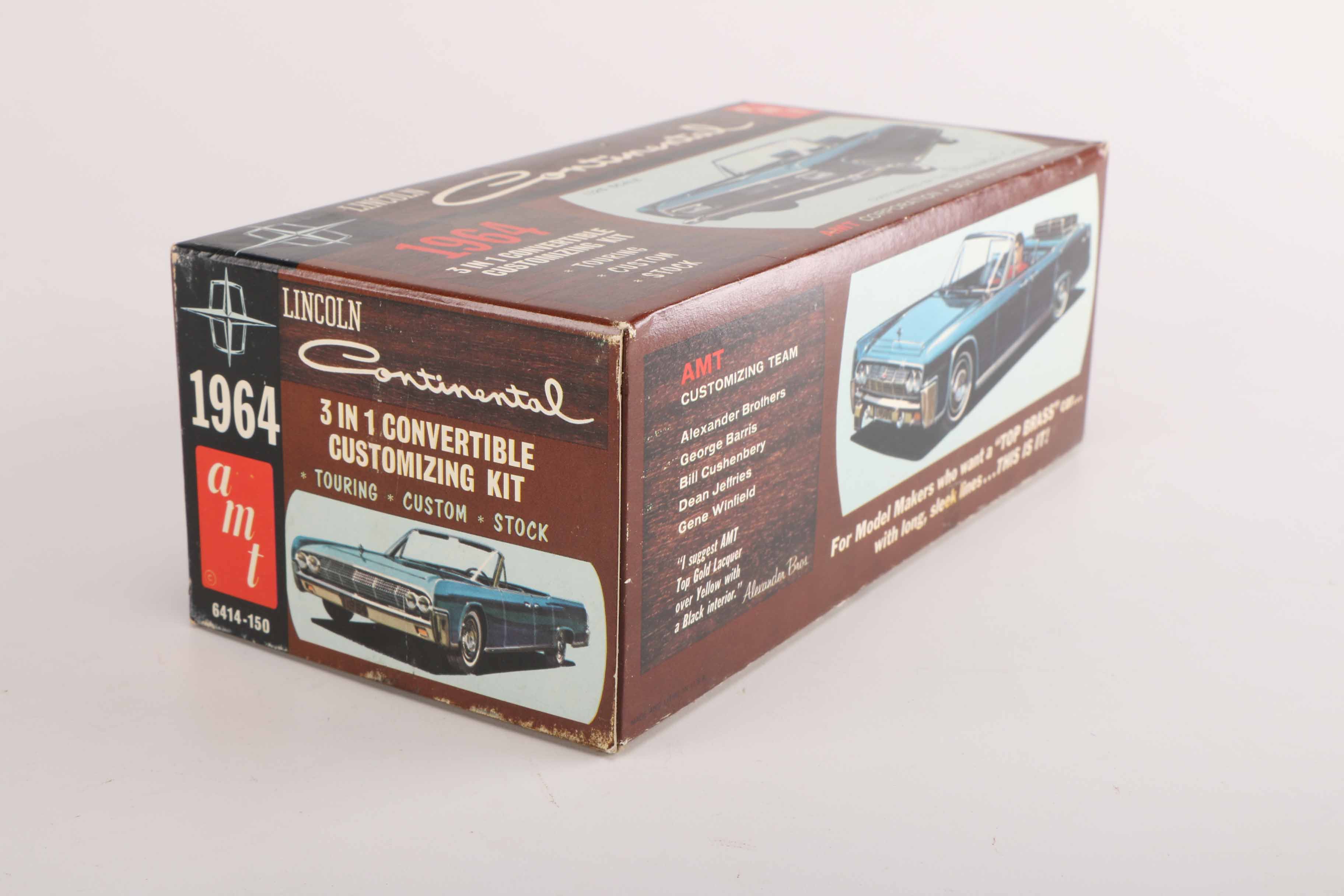 Vintage AMT Model Boxes