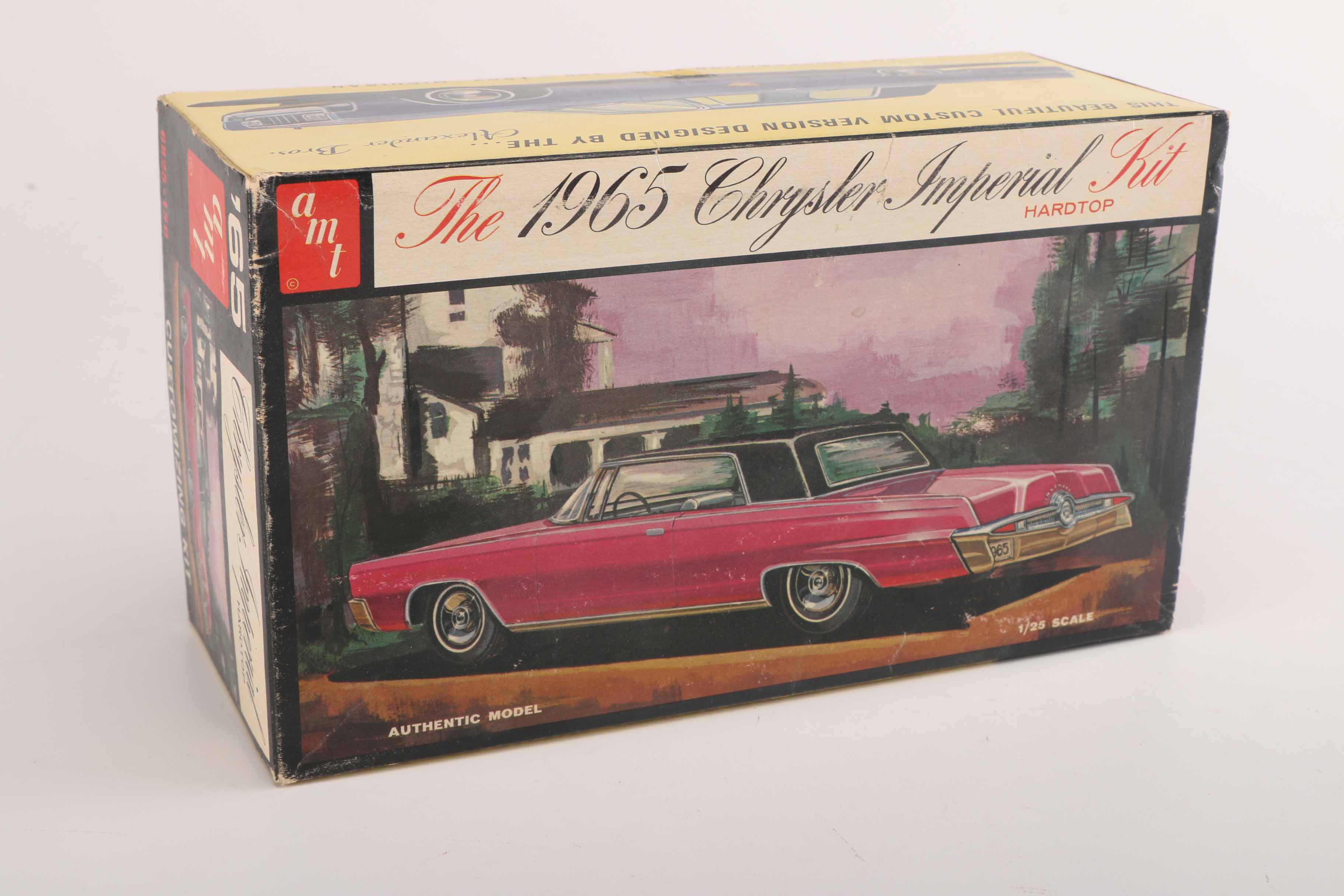 Vintage AMT Model Boxes
