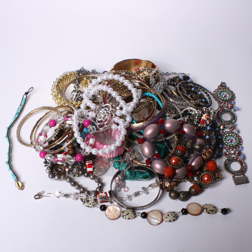 Large Collection of Costume Jewelry