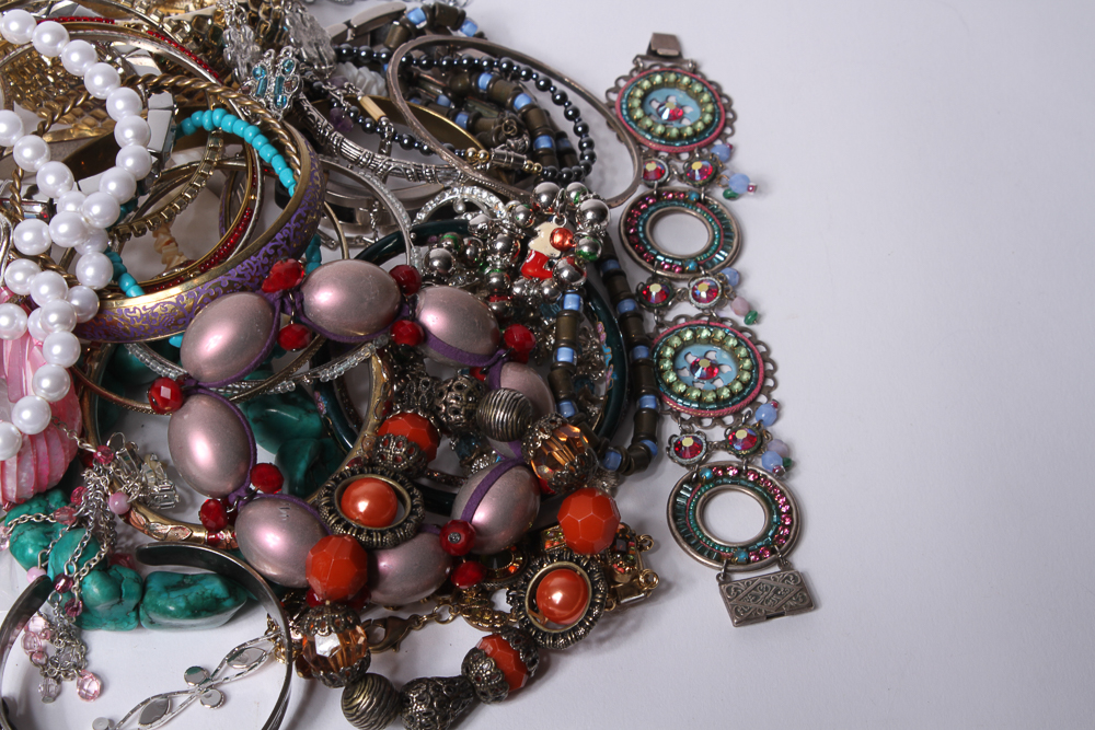 Large Collection of Costume Jewelry