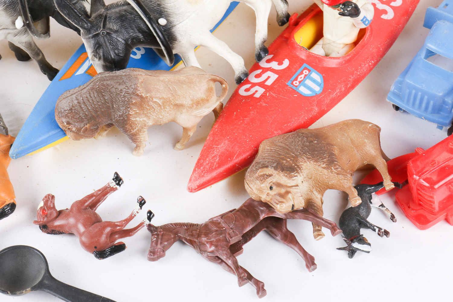 Vintage Plastic Toys Featuring Chilton "Granny-Ware" Play Cookware