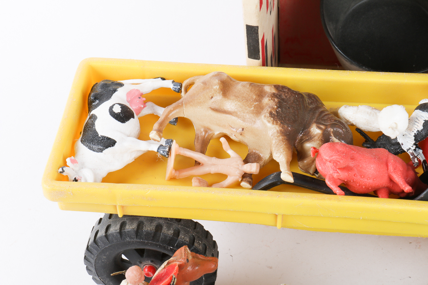 Vintage Plastic Toys Featuring Chilton "Granny-Ware" Play Cookware