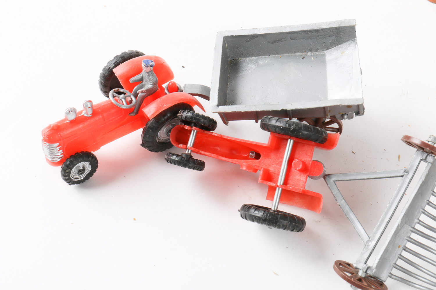 Vintage Plastic Toys Featuring Chilton "Granny-Ware" Play Cookware