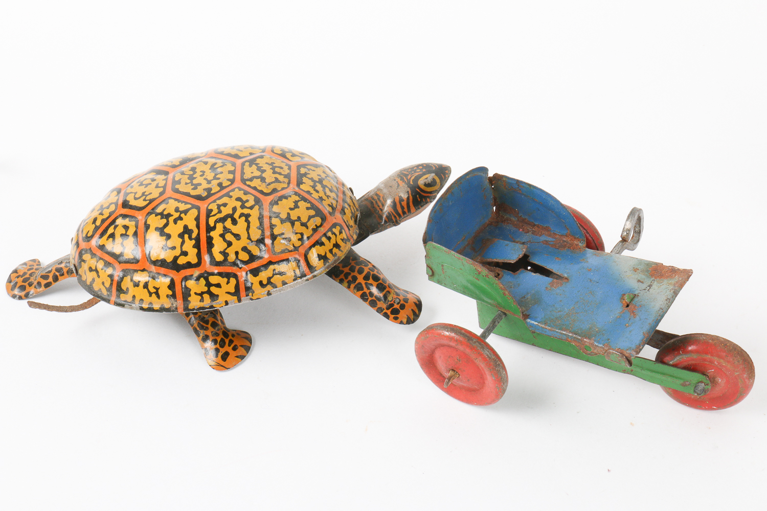 Vintage Tin Wind-Up Toy Collection