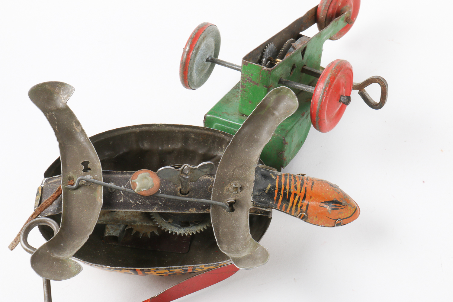 Vintage Tin Wind-Up Toy Collection