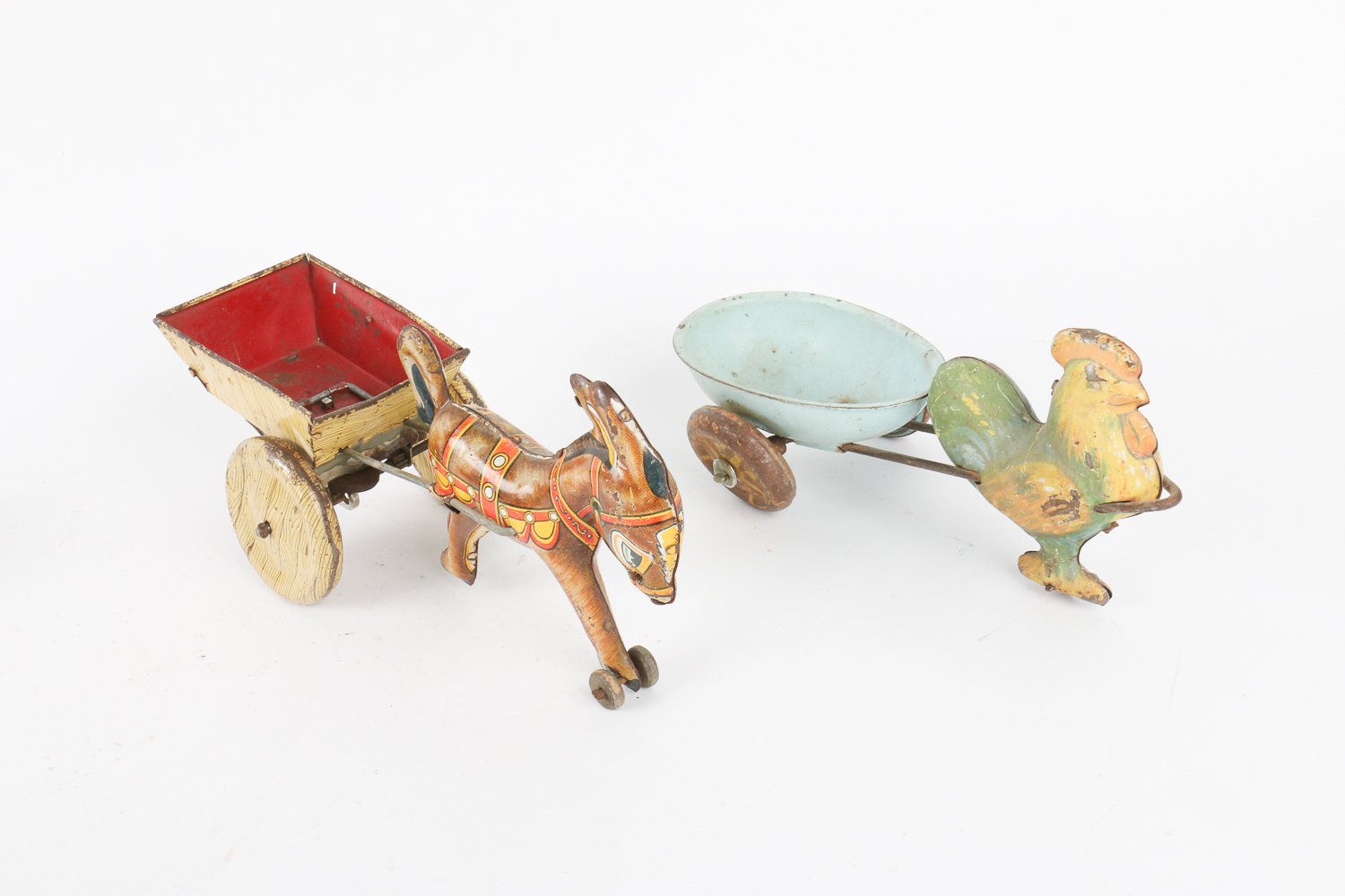 Vintage Tin Wind-Up Toy Collection