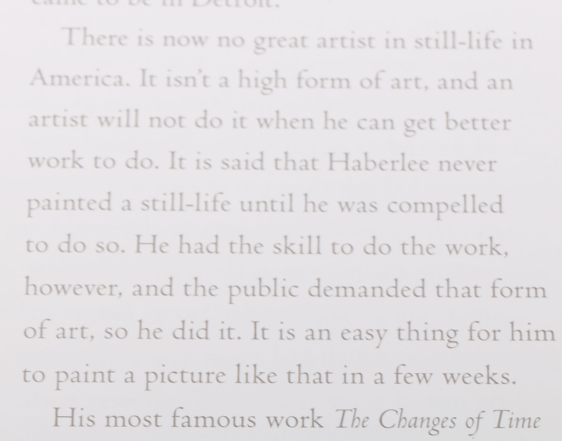 Six Books on American Artists