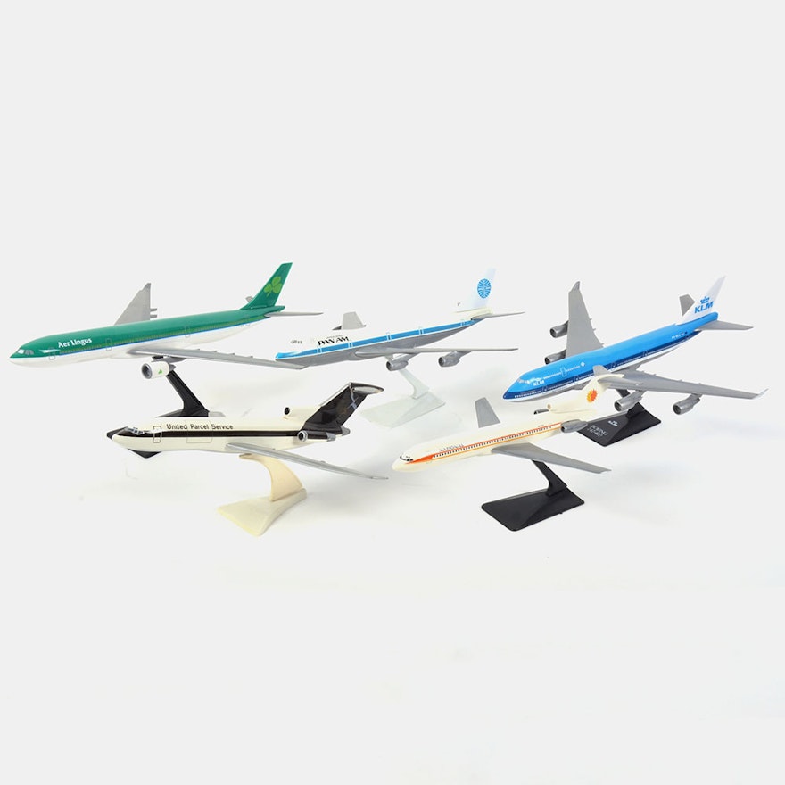 Set of Vintage Model Planes