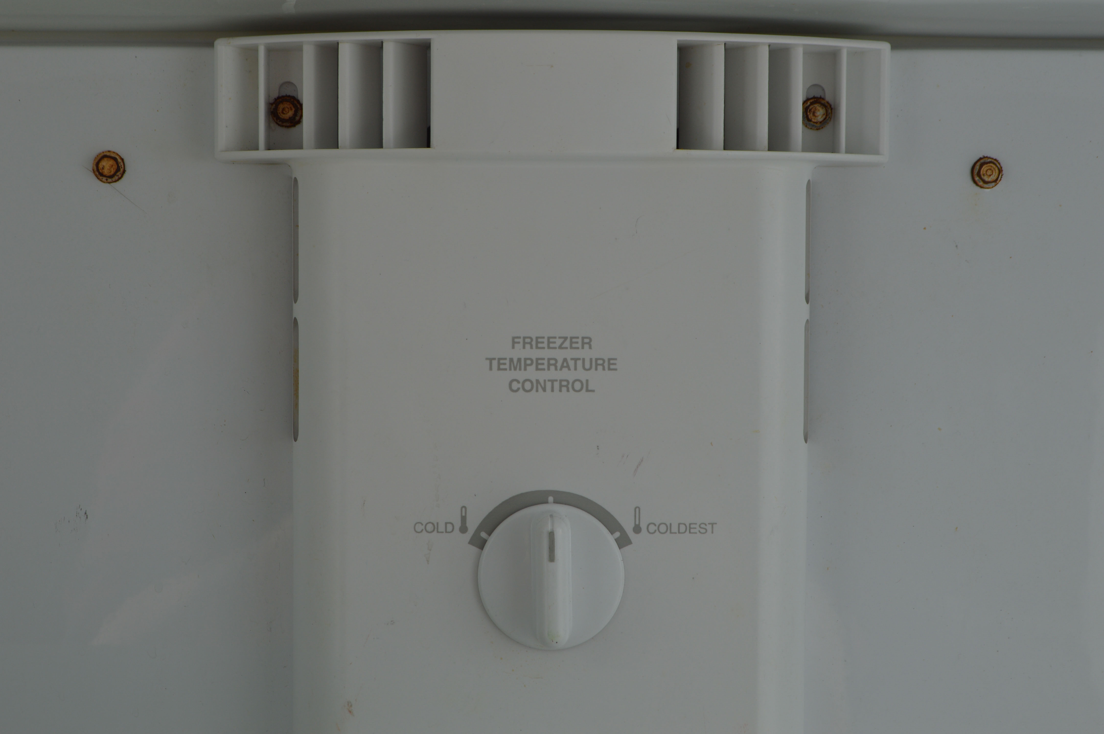 White Kelvinator Refrigerator Freezer