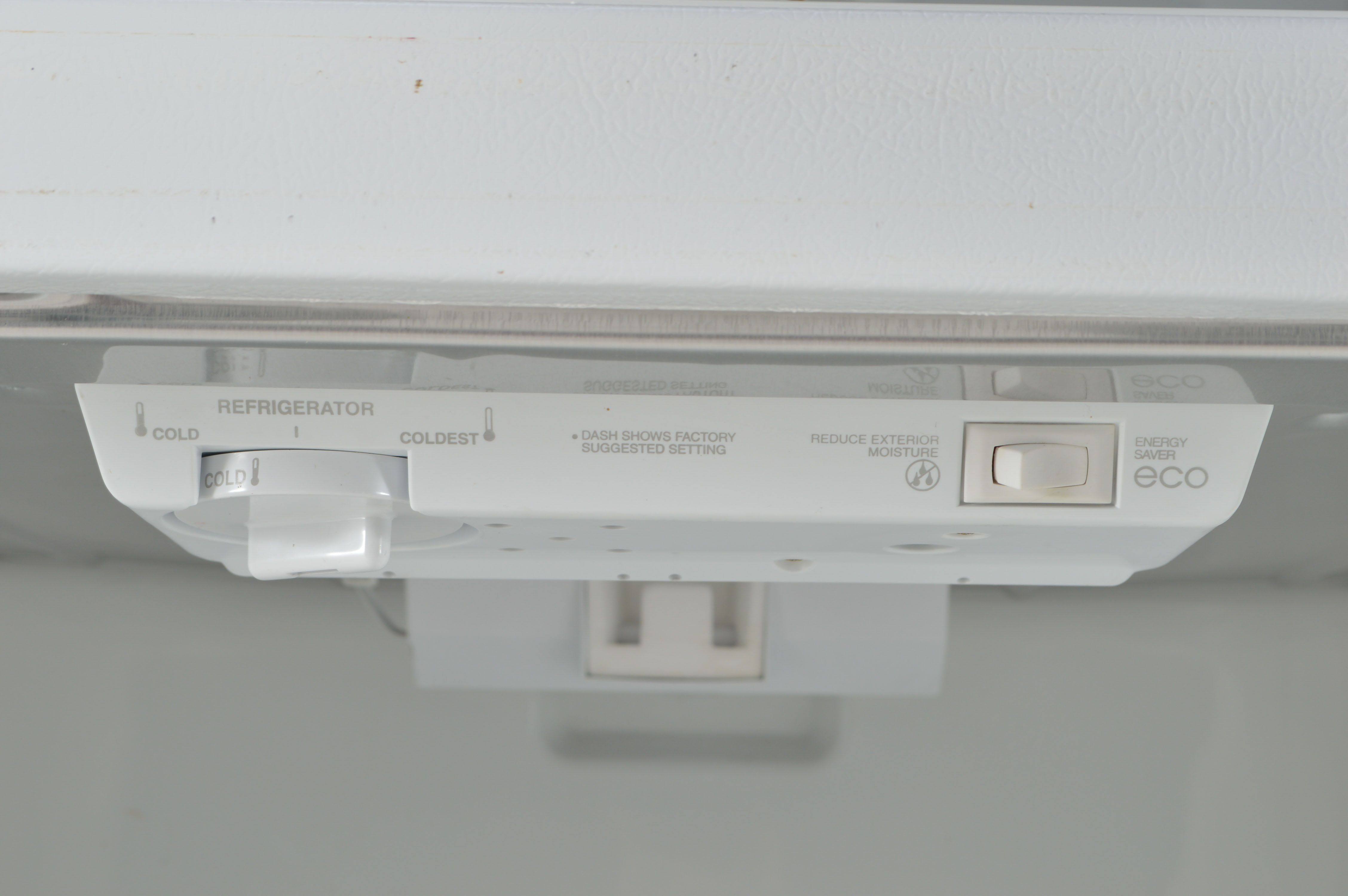 White Kelvinator Refrigerator Freezer