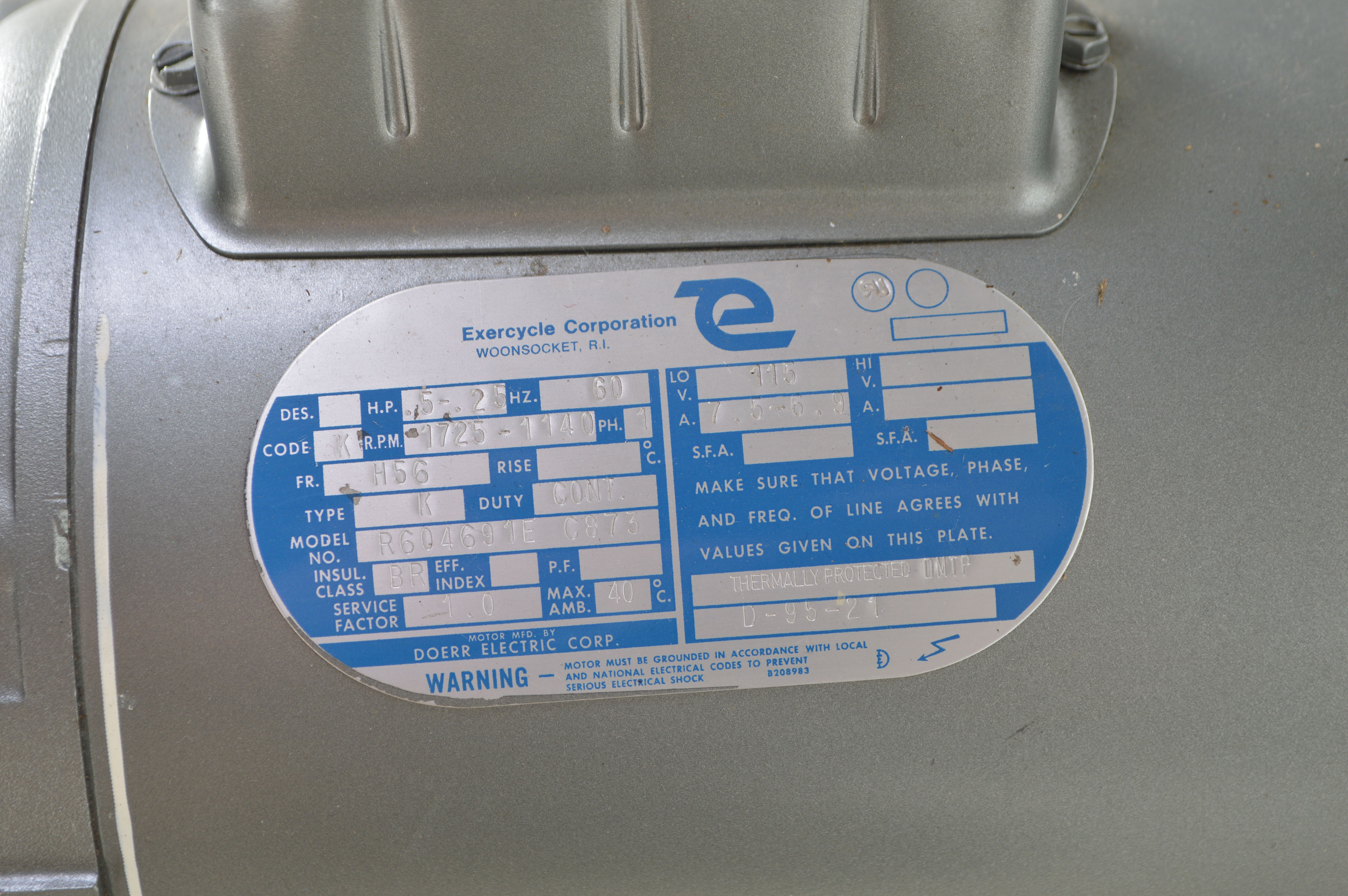 Vintage Executive Model All Body Action Exercycle Exerciser