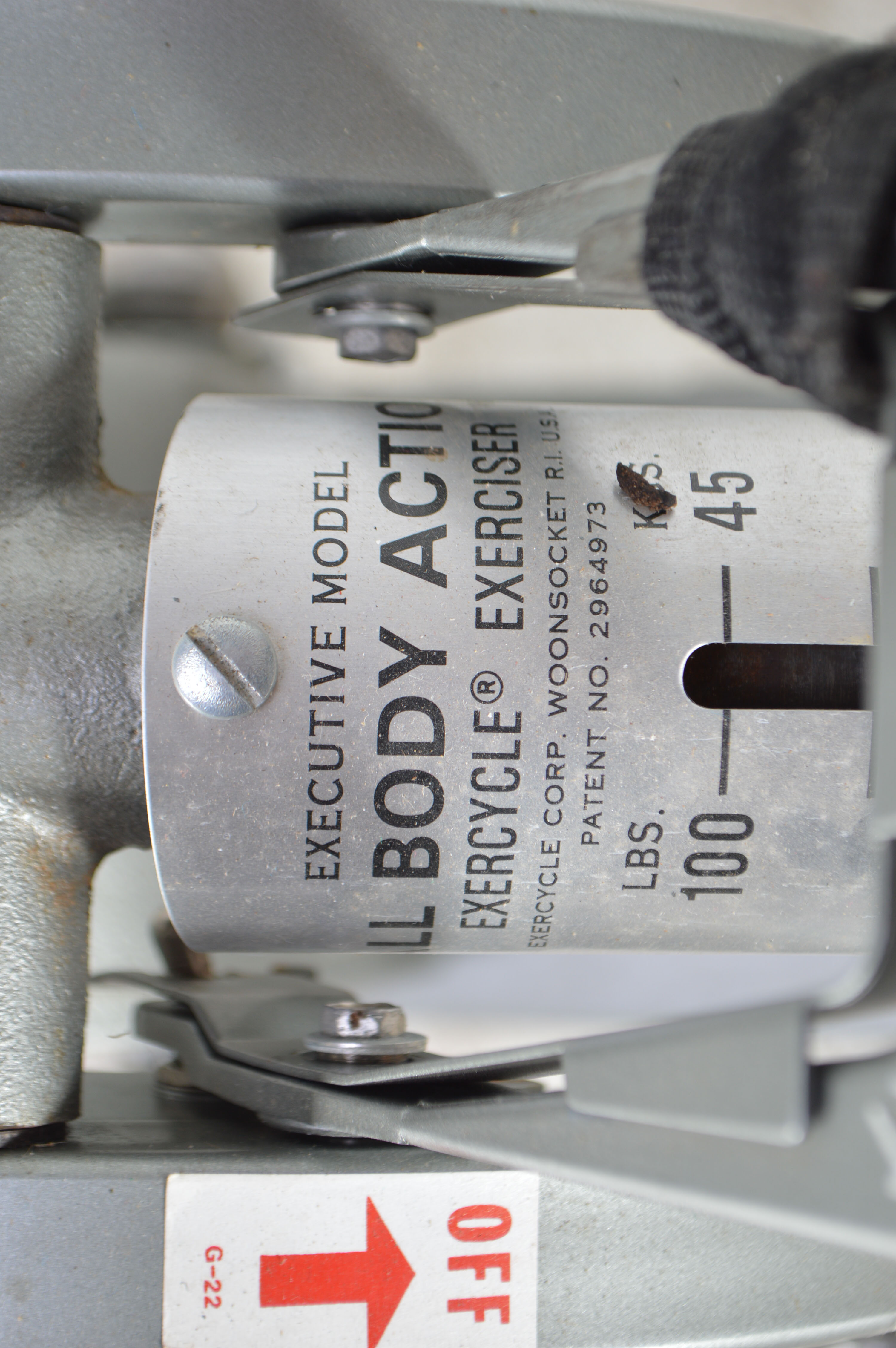 Vintage Executive Model All Body Action Exercycle Exerciser