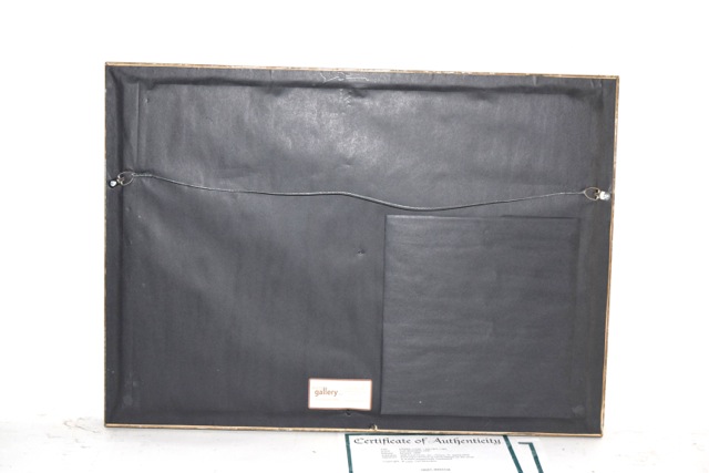 "Amber Gaze - Snowy Owl" Limited Edition Offset Lithograph After Carl Brenders