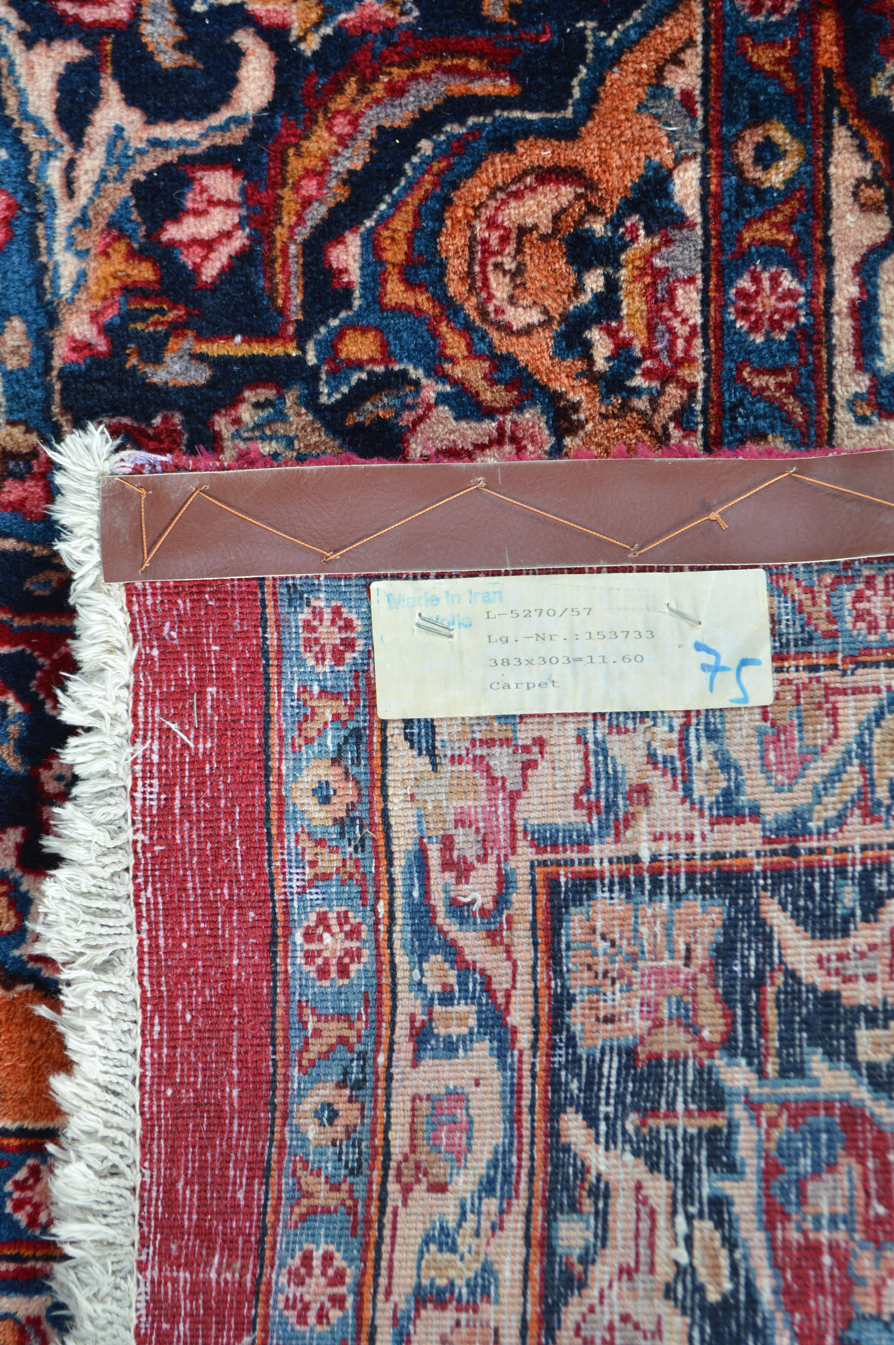 Handwoven "Sarouk" Style Rug