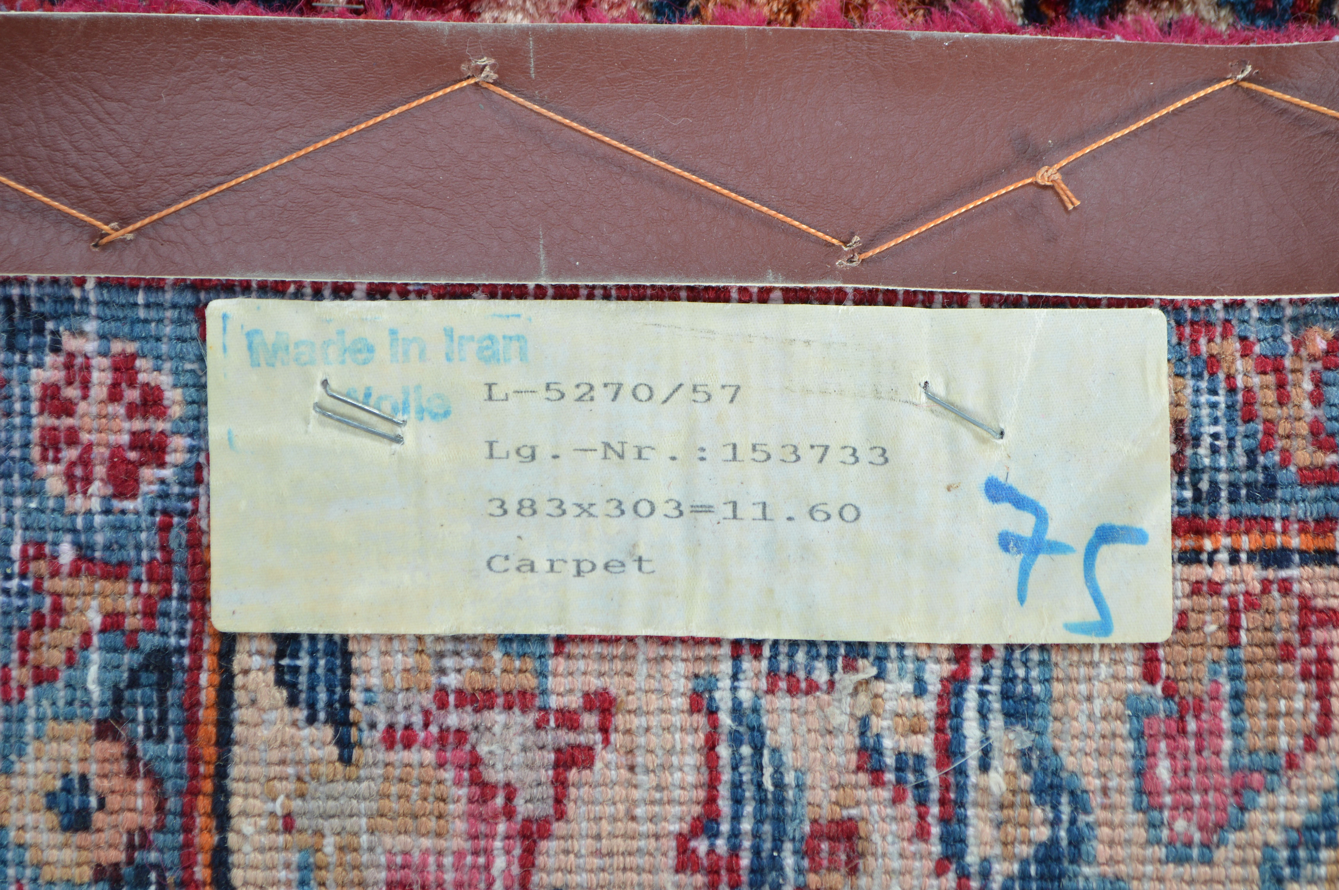 Handwoven "Sarouk" Style Rug