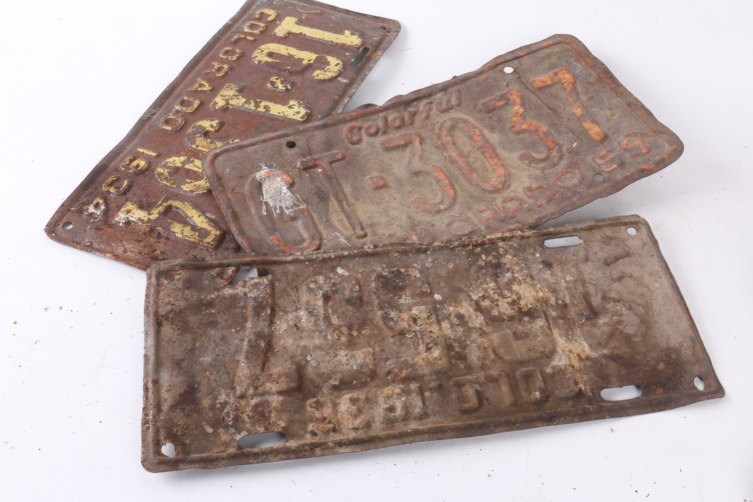 License Plate and Gas Cap Collection