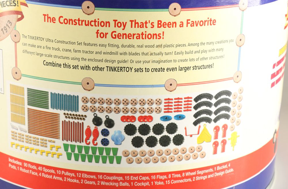 Tinkertoy 250-Piece Ultra Construction Set