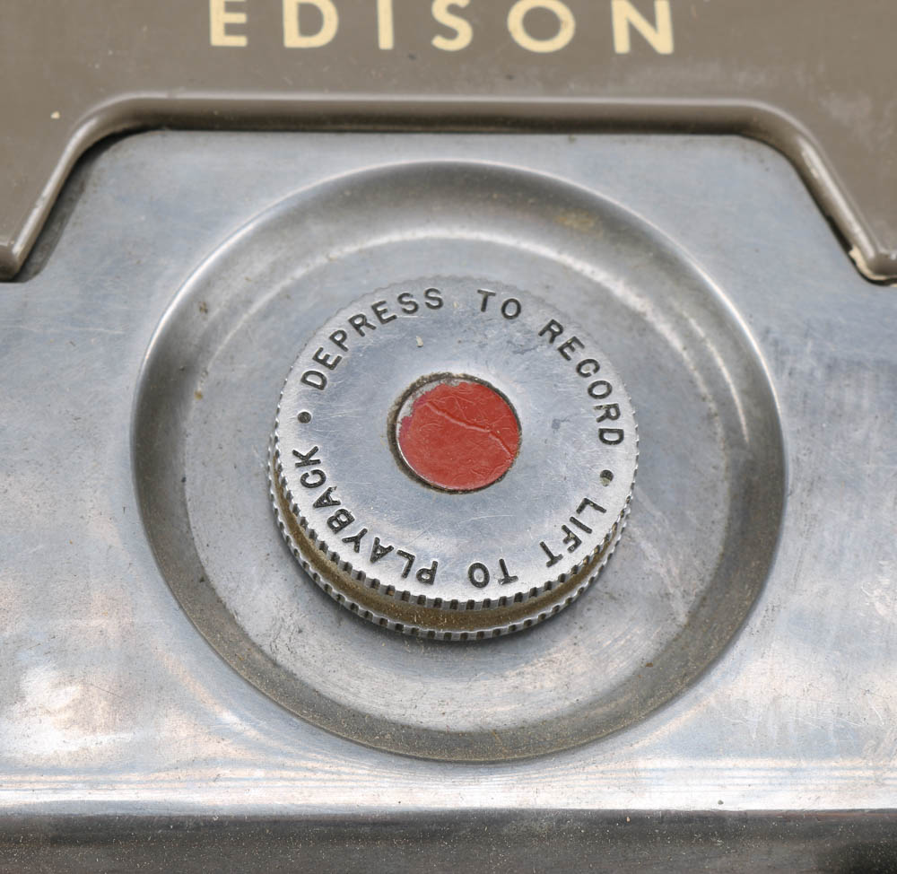 Edison "Voice Writer" Dictation Machine