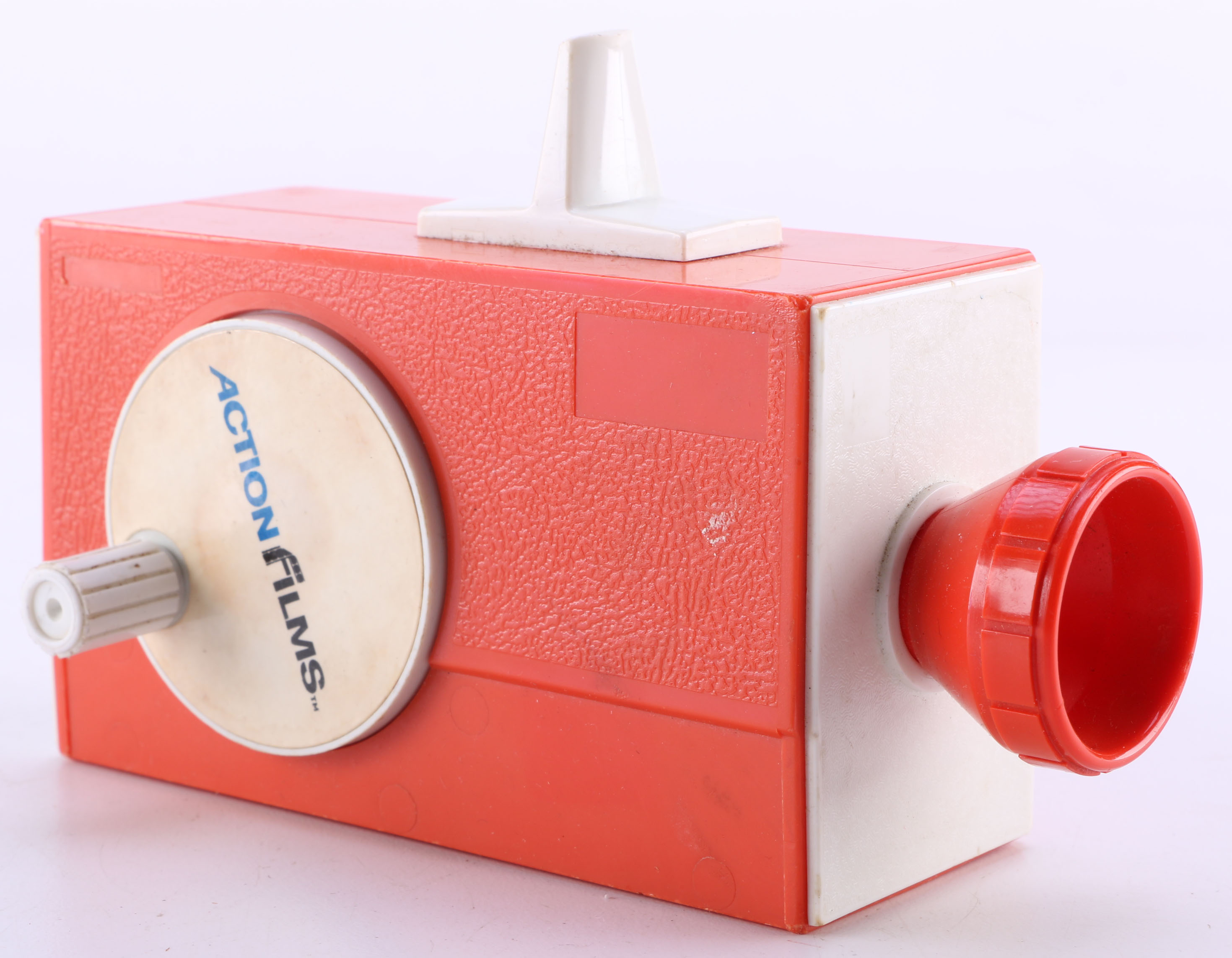 Disney "Actionfilms" Film viewer with "Lonesome Ghosts" Film Cartridge and Mickey Mouse Tin