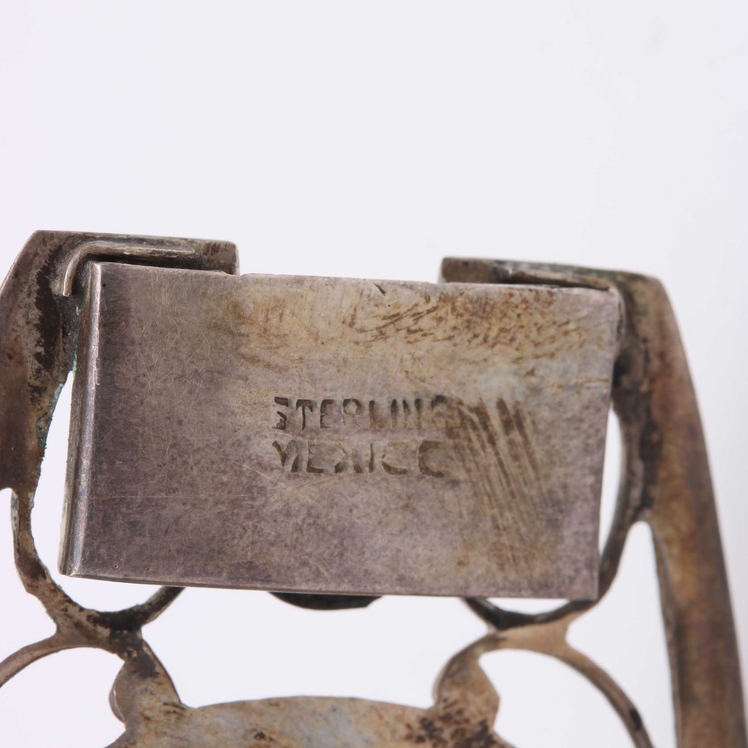 Sterling Silver Bracelets with Amethyst and Topaz