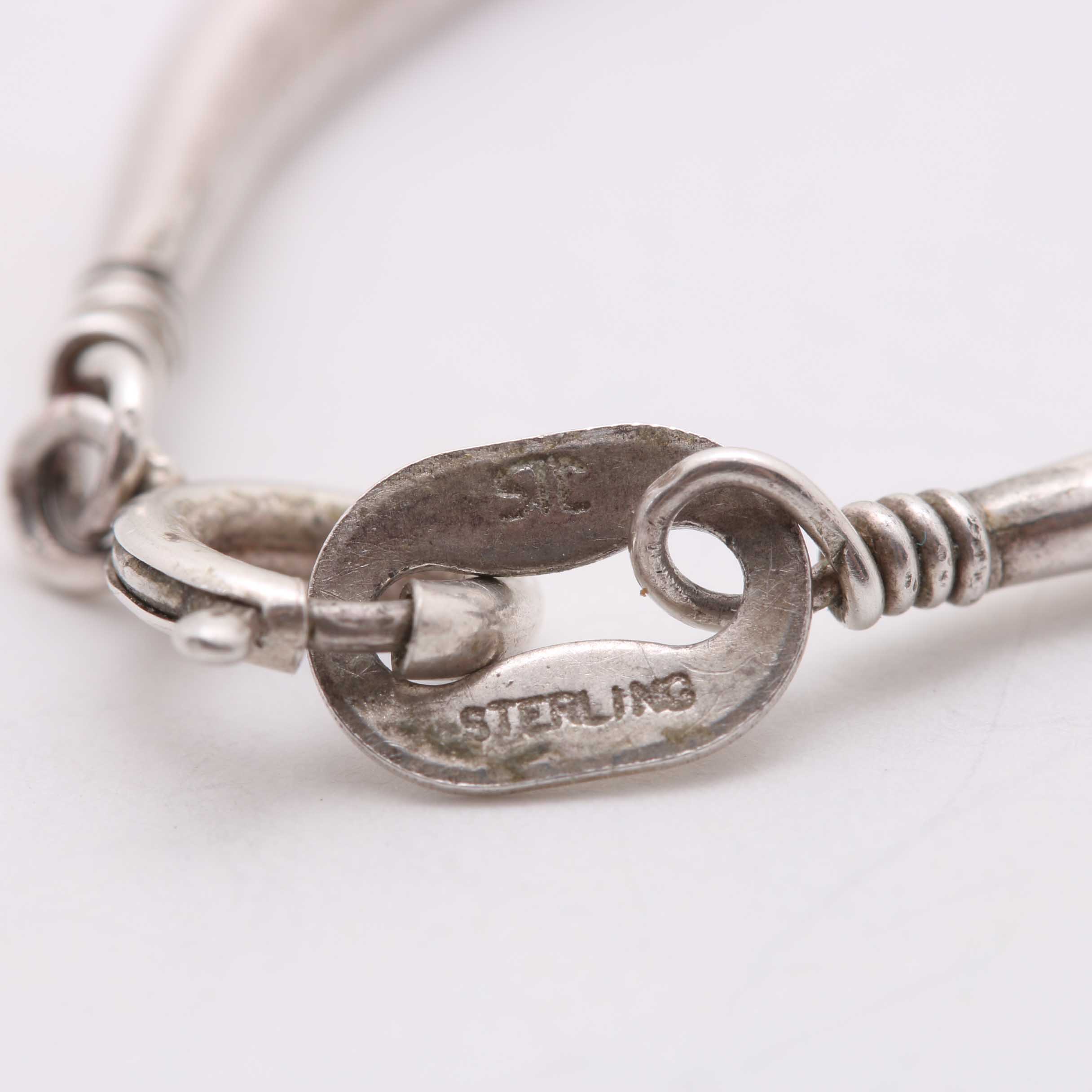 Sterling Silver Necklace, Bracelet and Earring Set