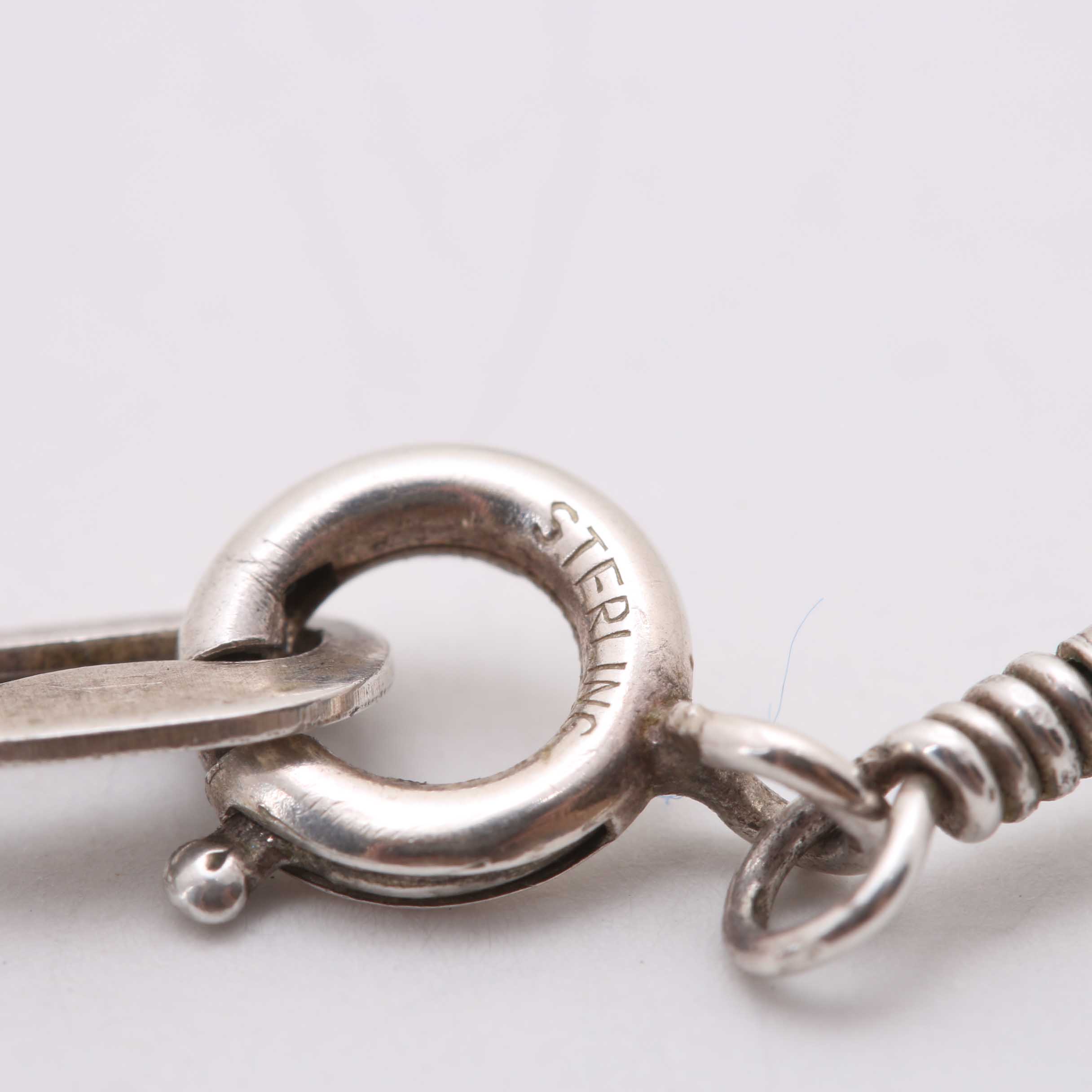 Sterling Silver Necklace, Bracelet and Earring Set