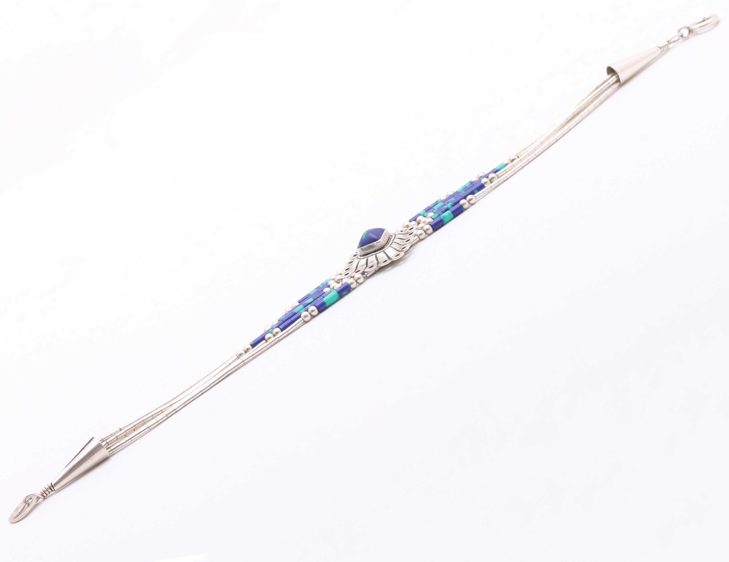 Sterling Silver Necklace, Bracelet and Earring Set