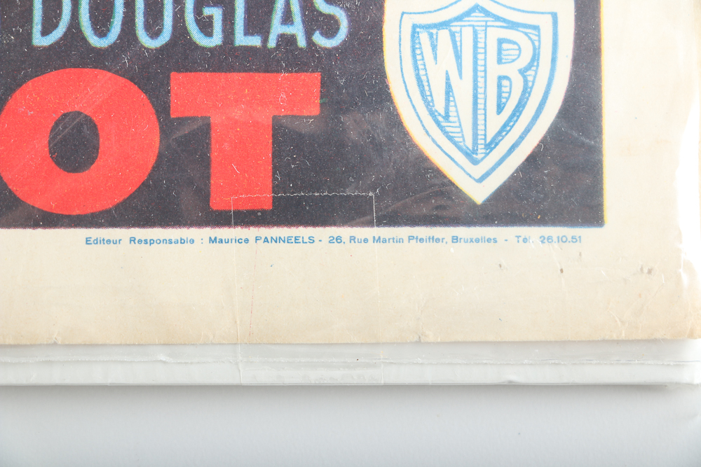 Vintage French Movie Poster "Le Tigre du Ciel"