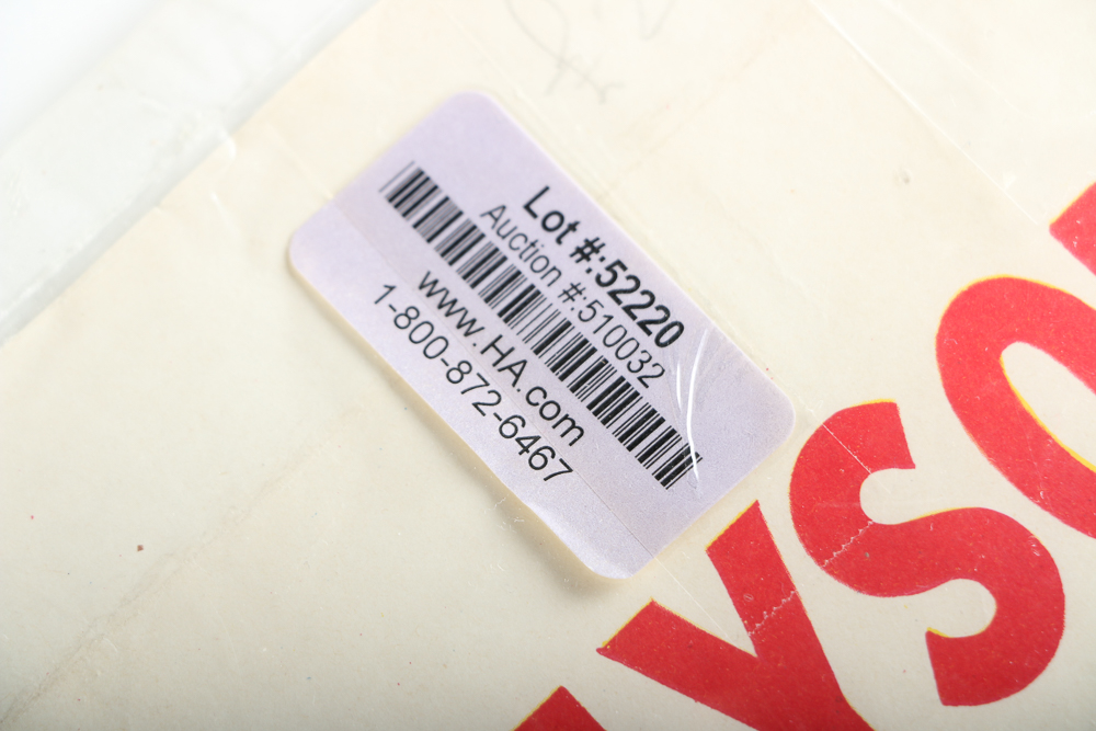 Vintage French Movie Poster "Le Tigre du Ciel"