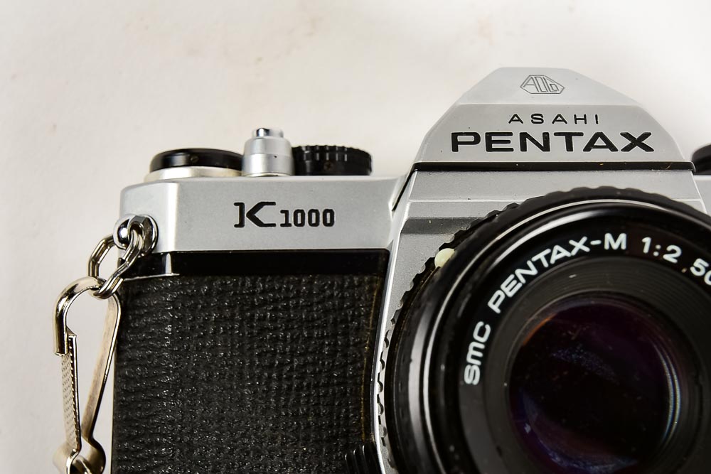 Pentax K1000 35mm Camera with Lenses