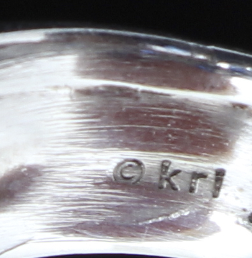 14 Karat Gold Sapphire and Diamond Band