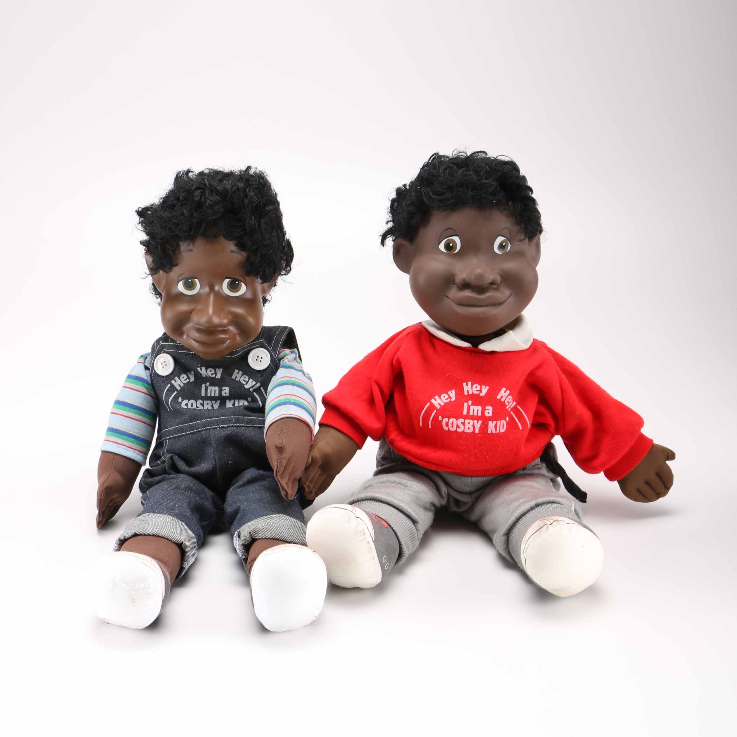 Pair of Fat Albert Dolls