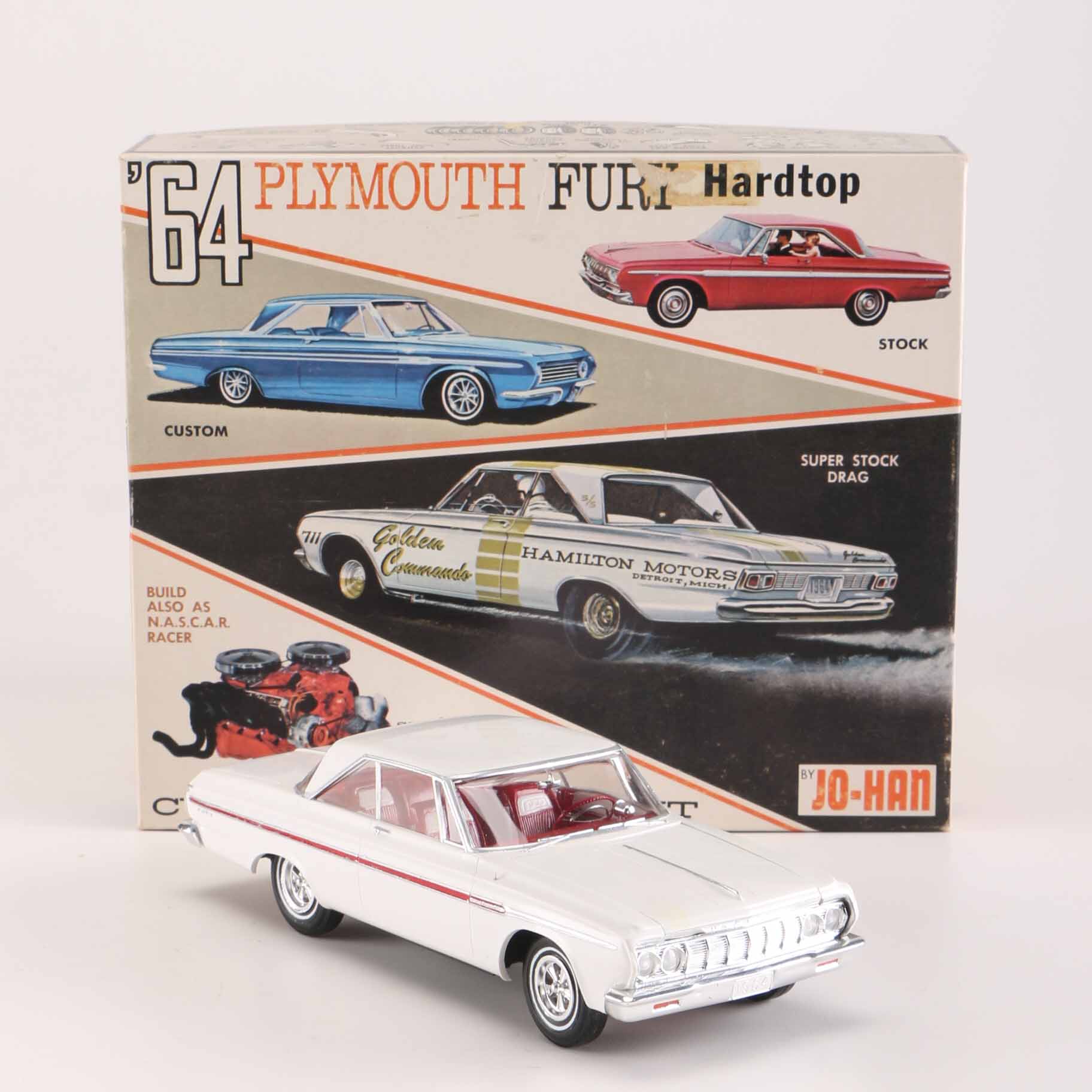 1964 Plymouth Fury Vintage Assembled Model