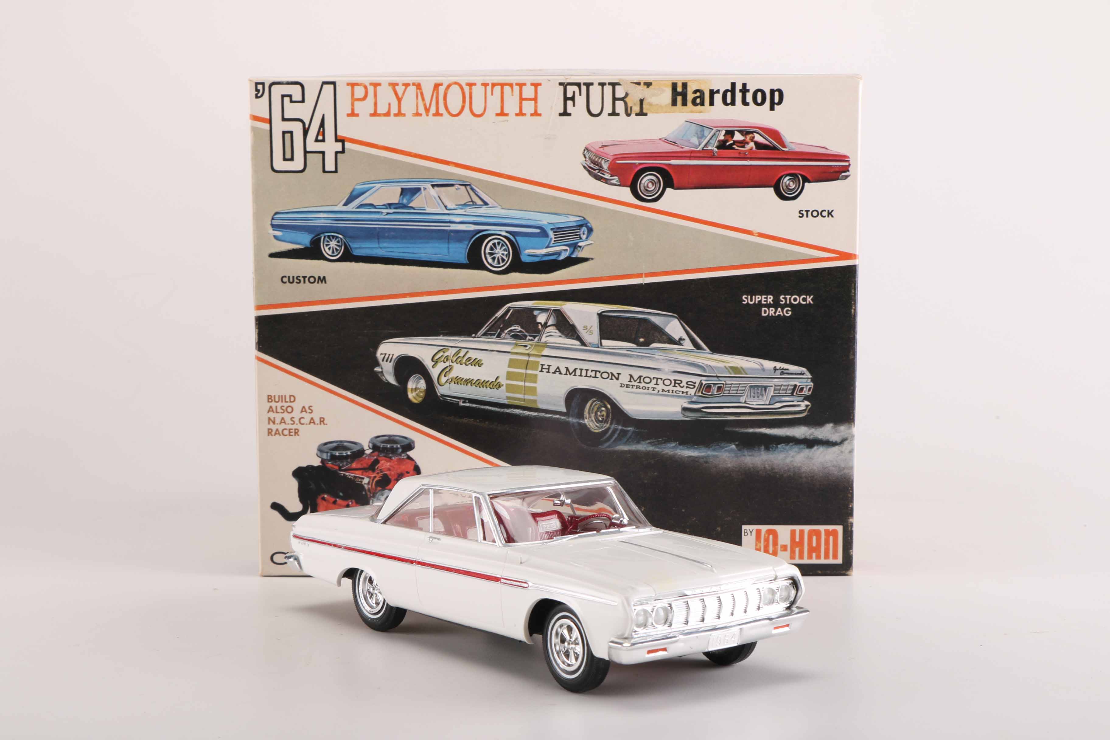 1964 Plymouth Fury Vintage Assembled Model