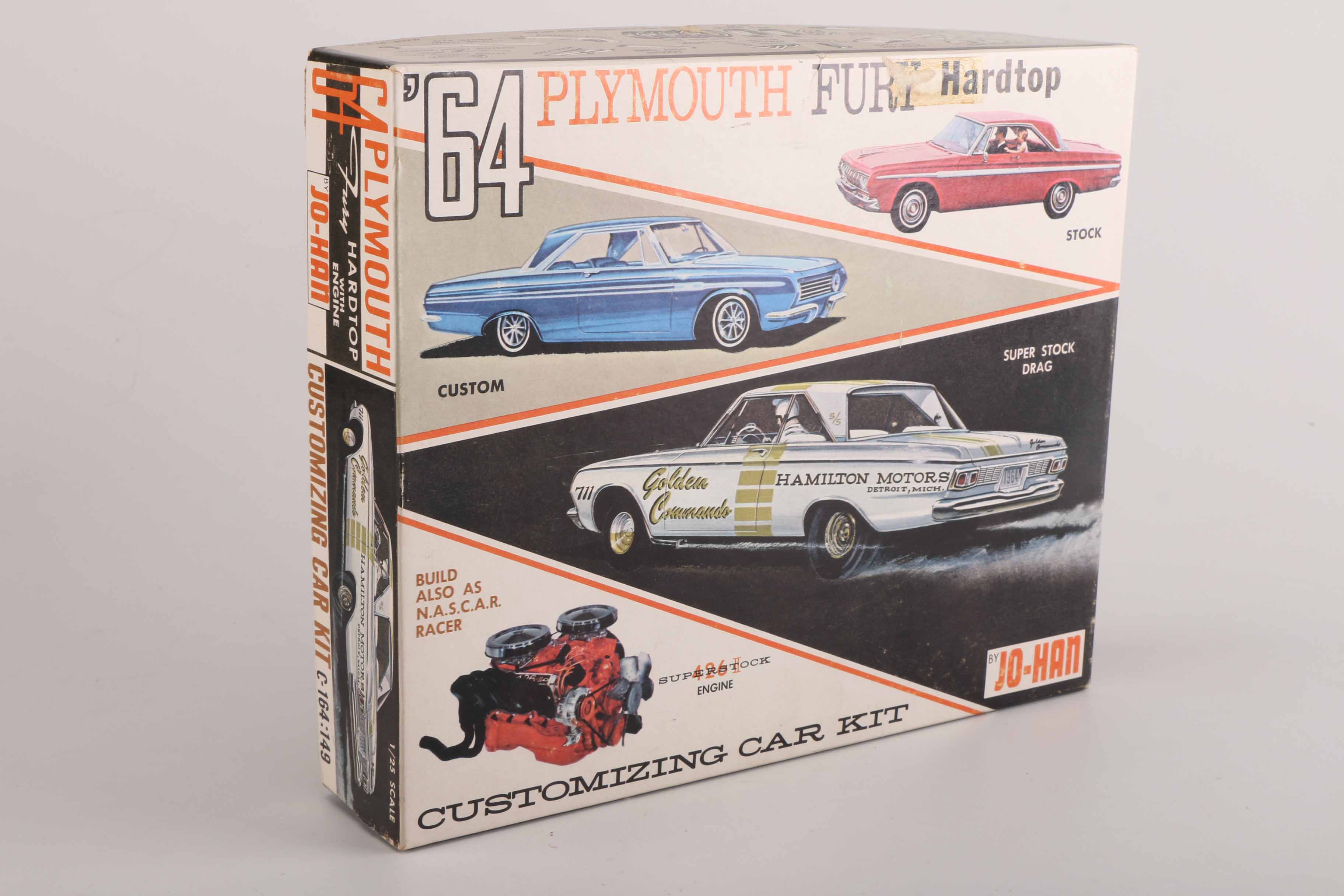 1964 Plymouth Fury Vintage Assembled Model