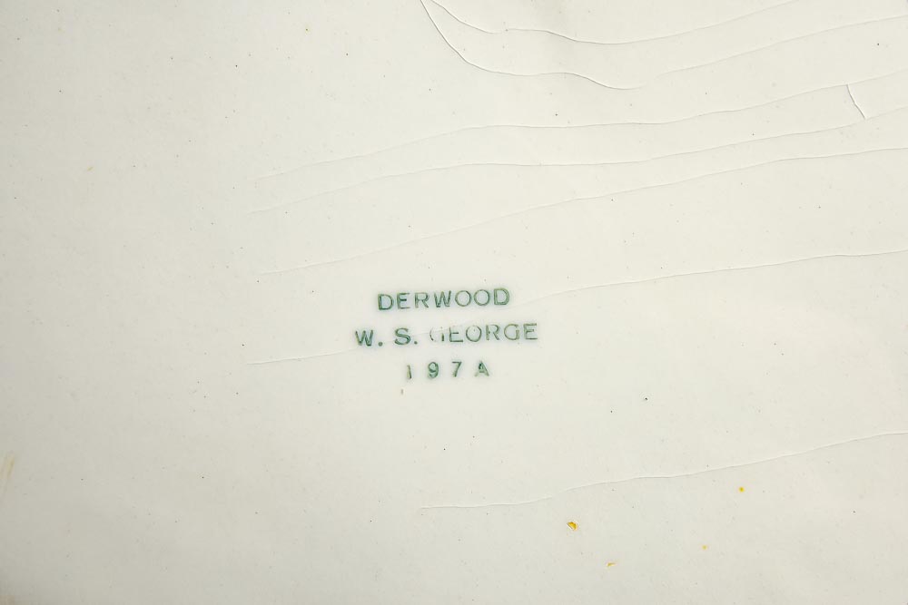 W.S. George "Derwood" China Set