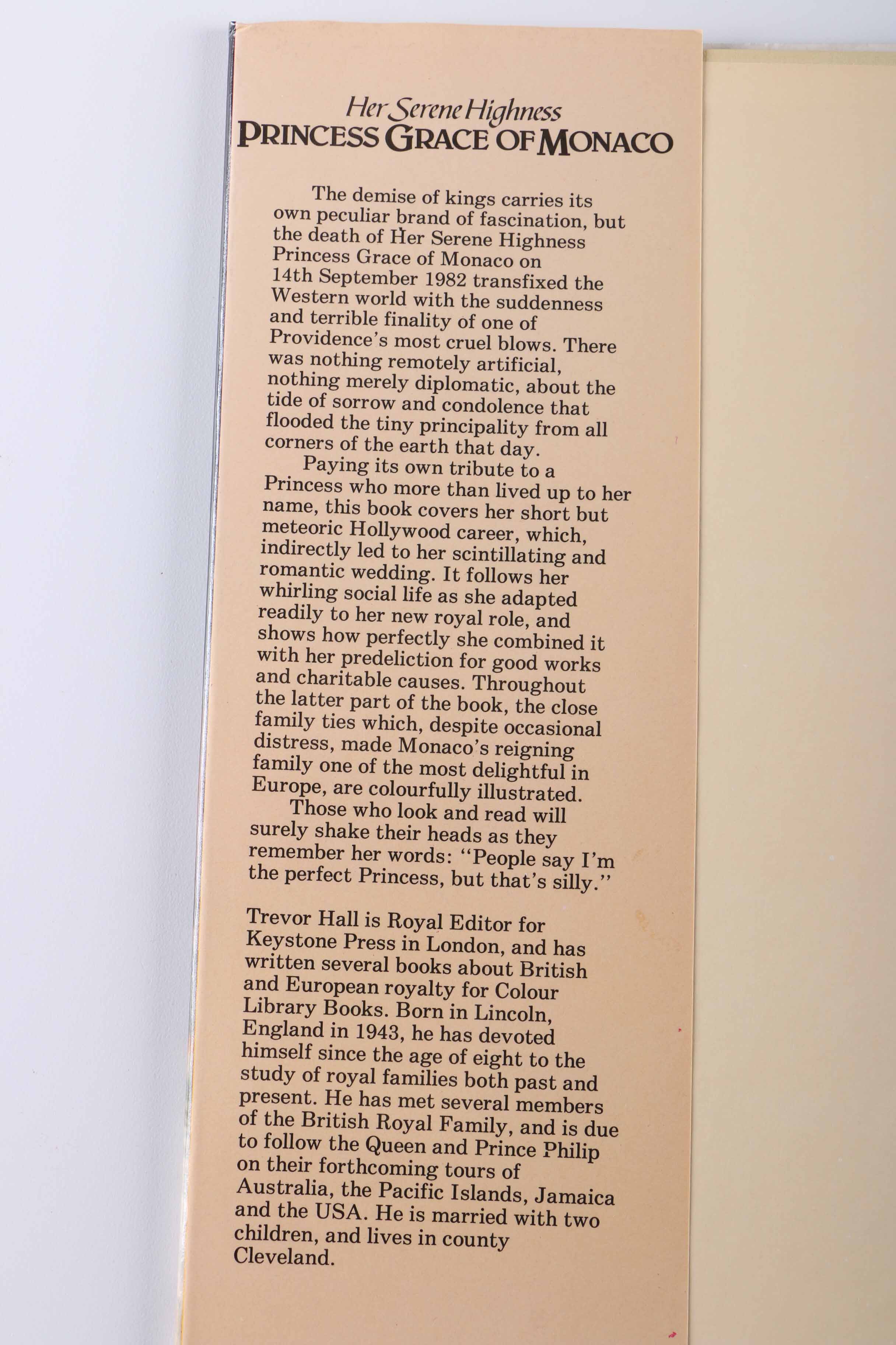 Princess Grace of Monaco Book