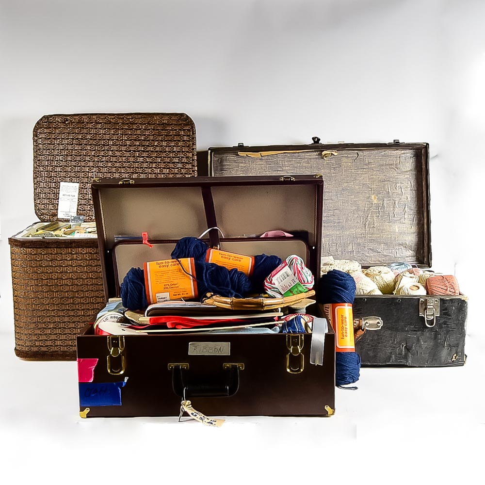 Collection of Sewing and Craft Supplies