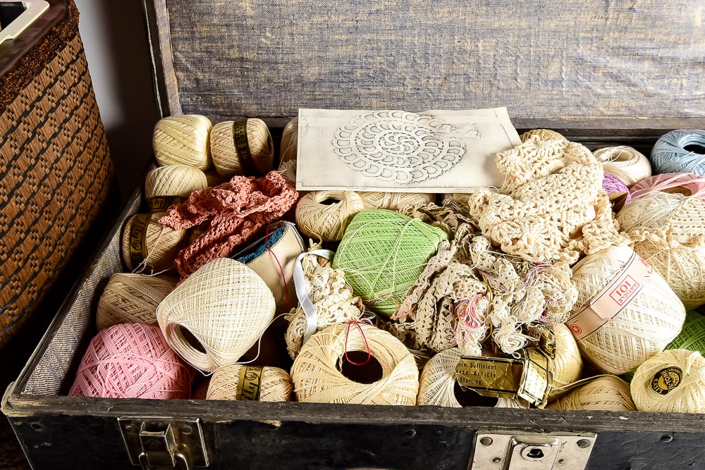 Collection of Sewing and Craft Supplies