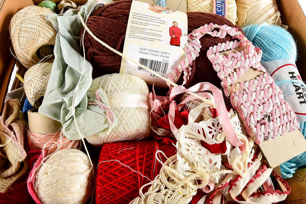 Collection of Sewing and Craft Supplies