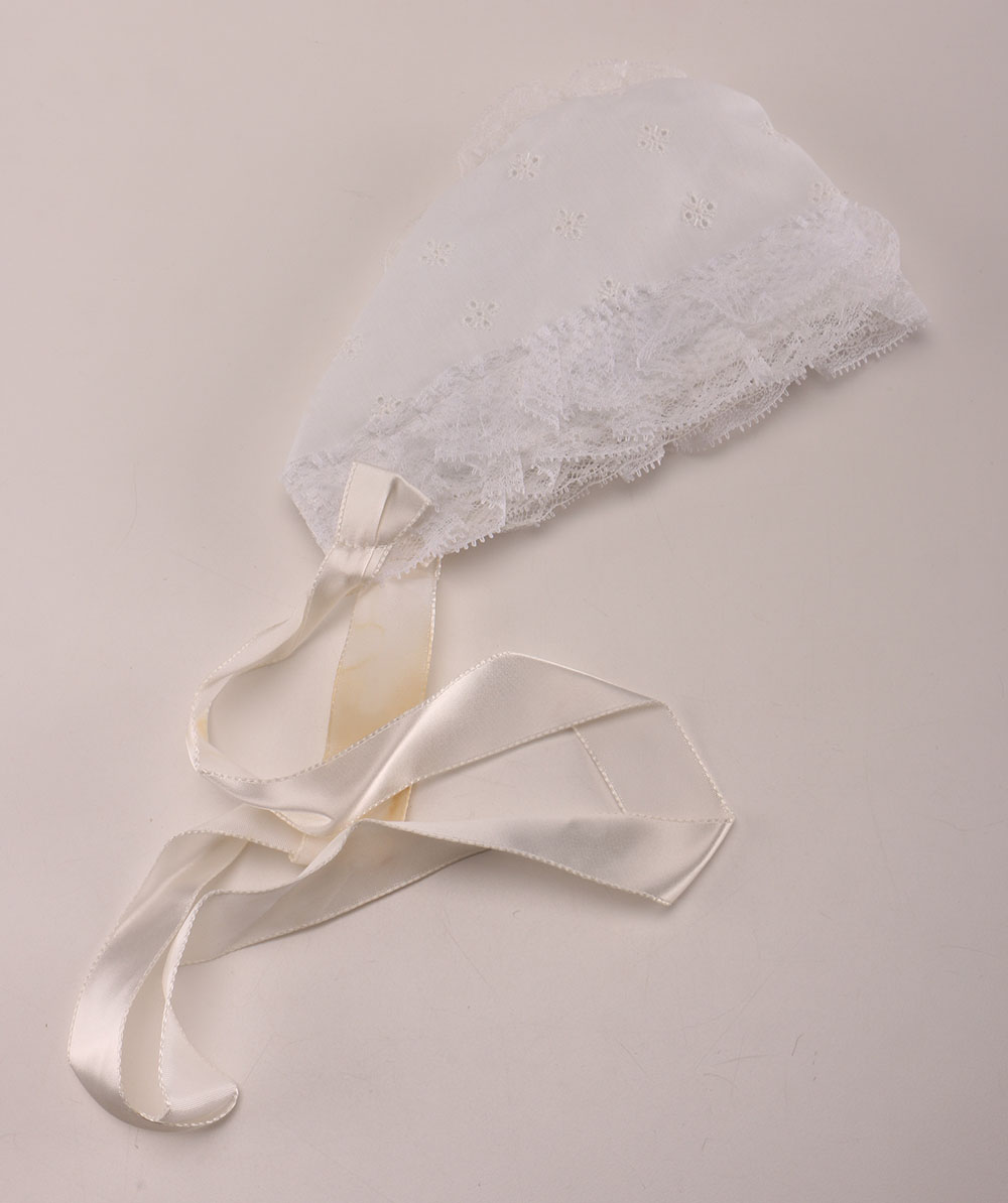 Pair of Vintage Baby Bonnets