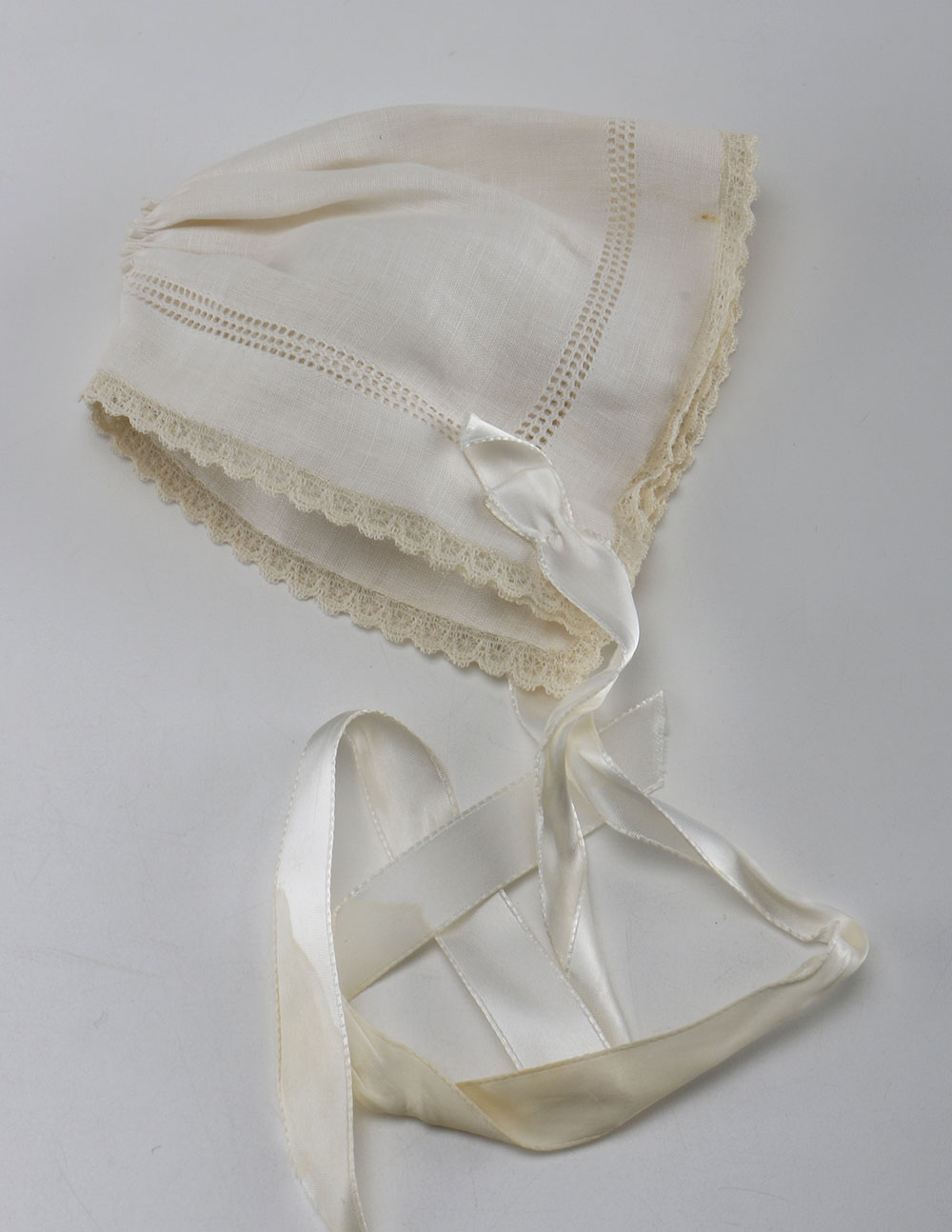 Pair of Vintage Baby Bonnets