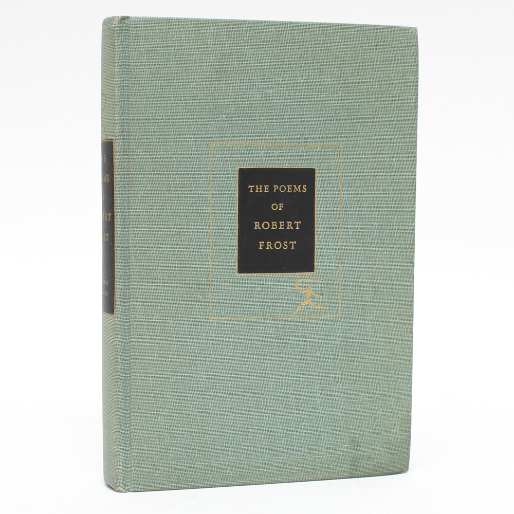 Signed Robert Frost Copy "The Poems of Robert Frost"