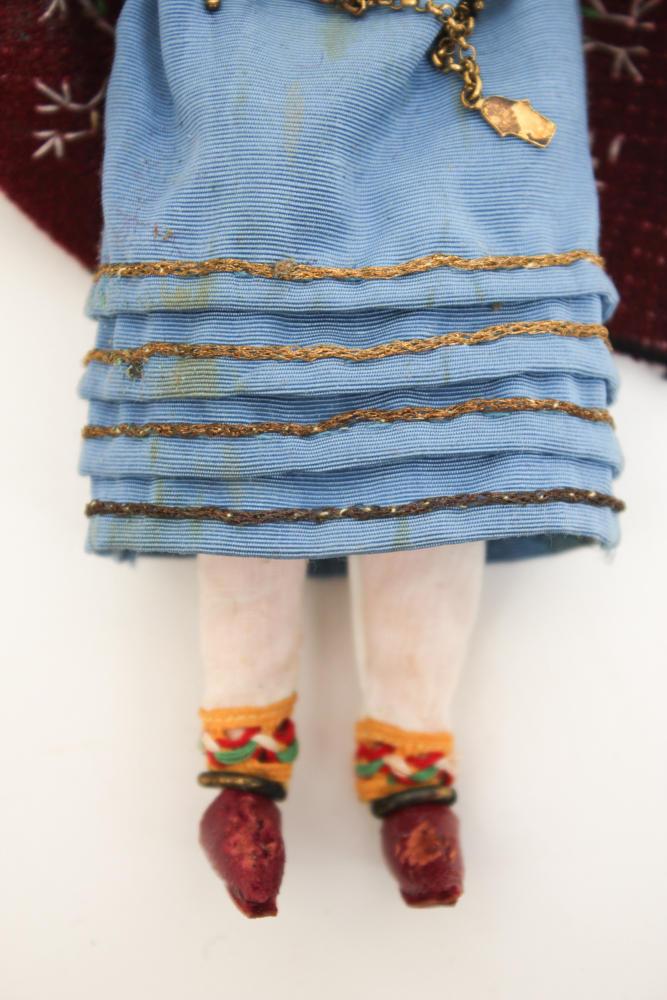 Vintage Folk Costume Dolls From Tunisia