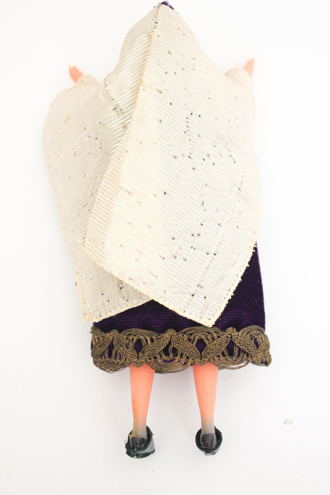 Vintage Folk Costume Dolls From Tunisia