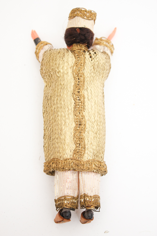 Vintage Folk Costume Dolls From Tunisia