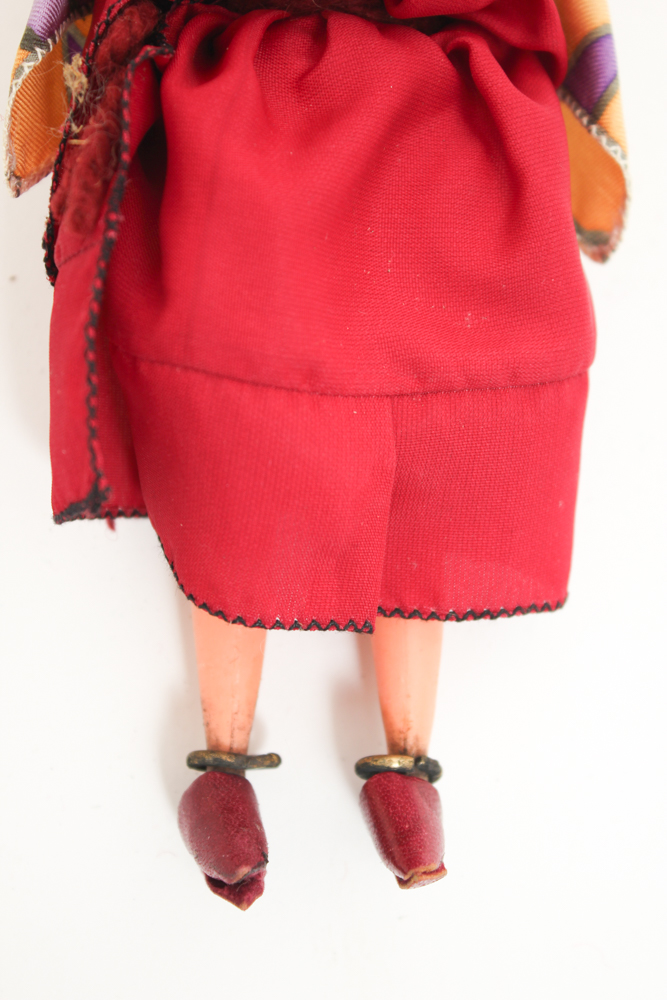 Vintage Folk Costume Dolls From Tunisia