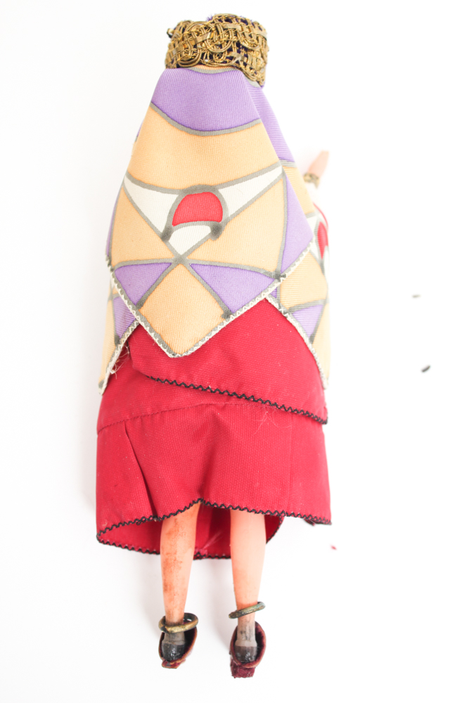 Vintage Folk Costume Dolls From Tunisia